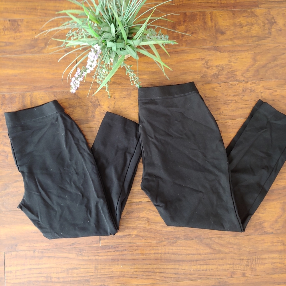 Coldwater Creek (2) Black Natural Fit Pants Petite